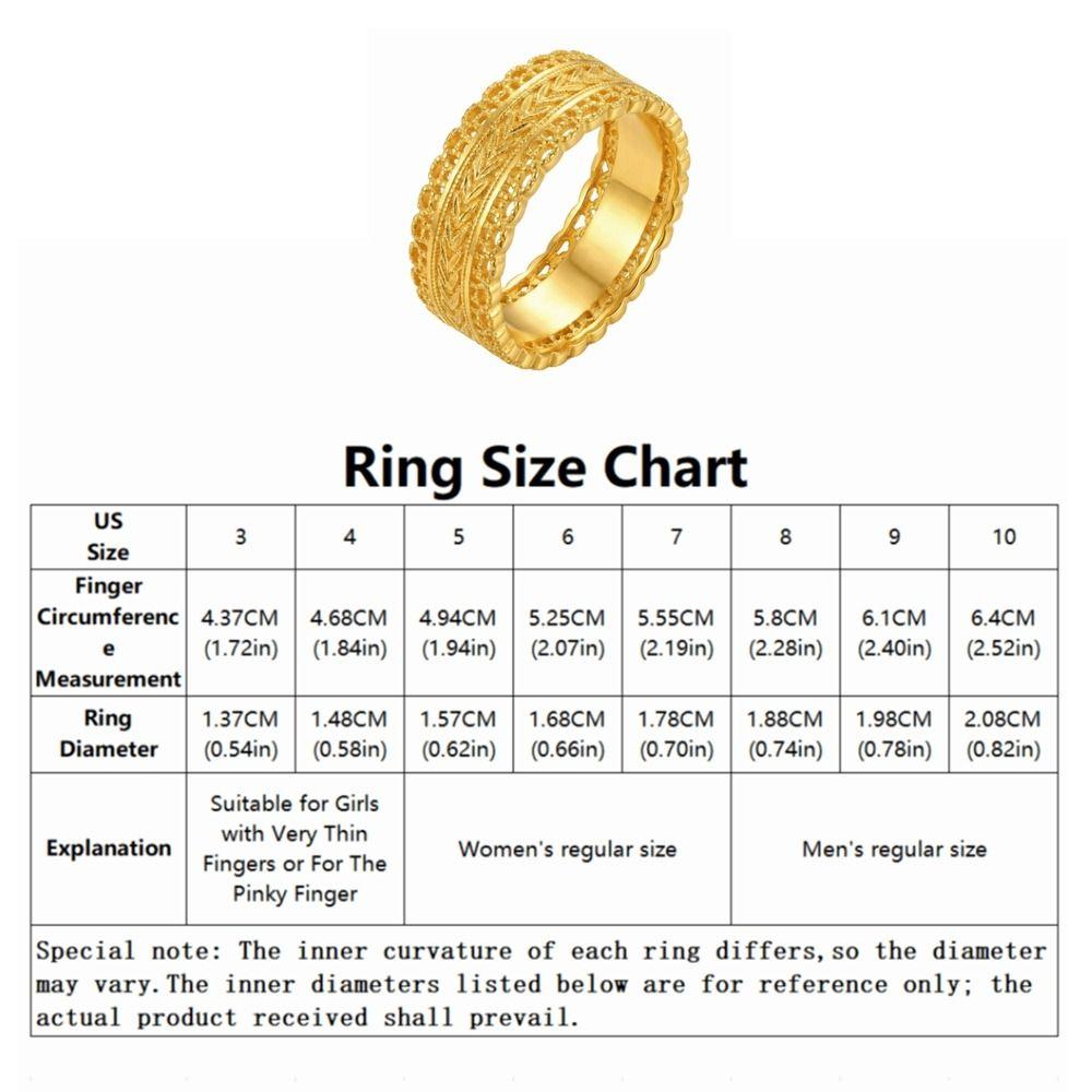 Elegant Hollow Ring Weave Design Banquet Jewelry Fashion Sandy Gold Filigree Ring Wedding