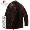 Мужской повседневный бархатный пиджак Pierre Cardin