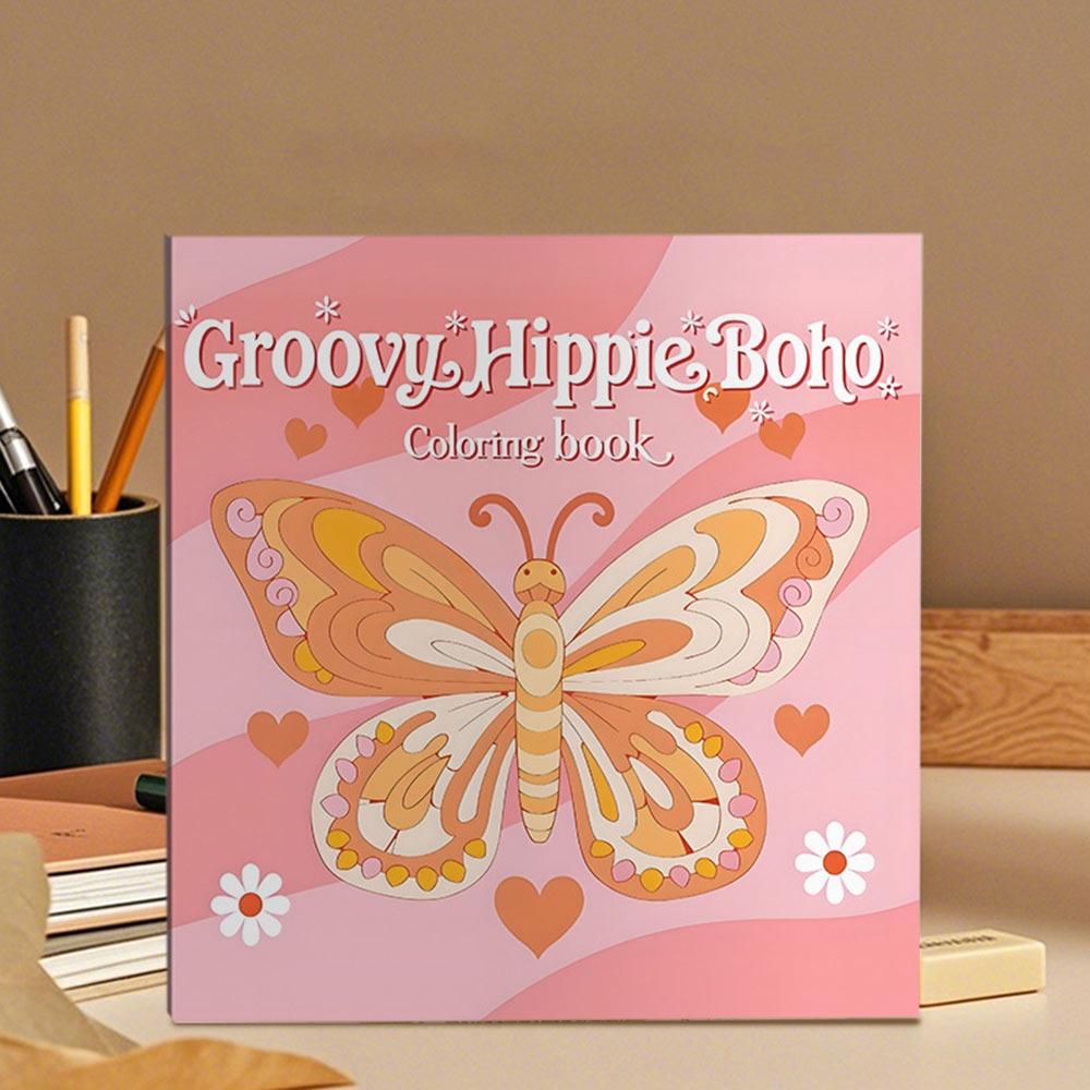 Stress Relief Graffiti Painting Book Educational Paperback Cute Doodles Book for Adults And Teens