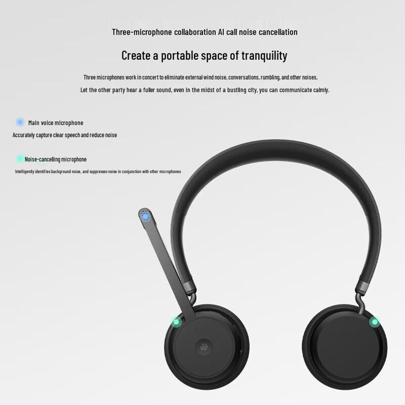 Lenovo Умная беспроводная VoIP гарнитура для конференций (Китайская версия)
