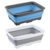 Folding Foot Bath Basin Feet Soaking Bucket Pool Accessories for Dry Skin Hot Water Travel Camping Outdoor Beaches Kids Adults