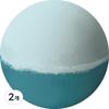 Flu Love Night Salt Bubble Bath Bomb Silent Night Woody Scent, 200 г, 2 шт.