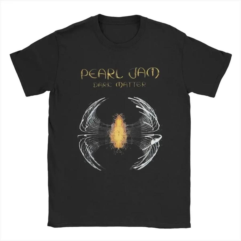 Винтажная футболка 2024 года с изображением группы The Dark Matter и альбома Pearls Jam, хлопковая, для мужчин и женщин, подарок, одежда. #Цвет