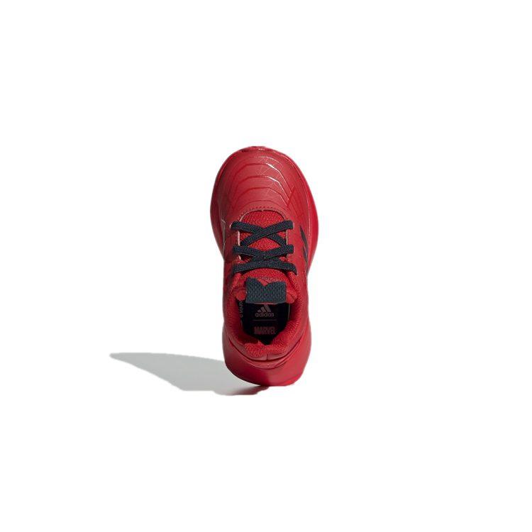 adidas Кроссовки для малышей «Человек-паук» El I, из синтетической кожи, устойчивые к истиранию, низкие, красные, для младенцев и малышей G27556