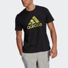 Adidas Essential Trefoil Round Neck Sports T-Shirt Men Tops Black GL3699