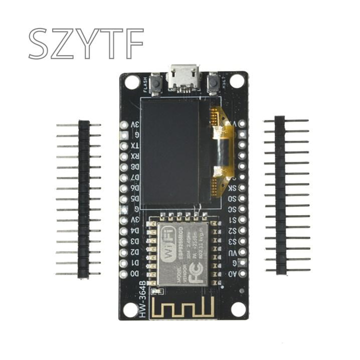Плата разработки NodeMCU WiFi ESP8266 0,96 дюйма OLED Micro type-C для Arduino