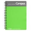 KOKUYO Pocket Notebook Twin Ring Binding B Ruled A6 50 Sheets Green No-412NG