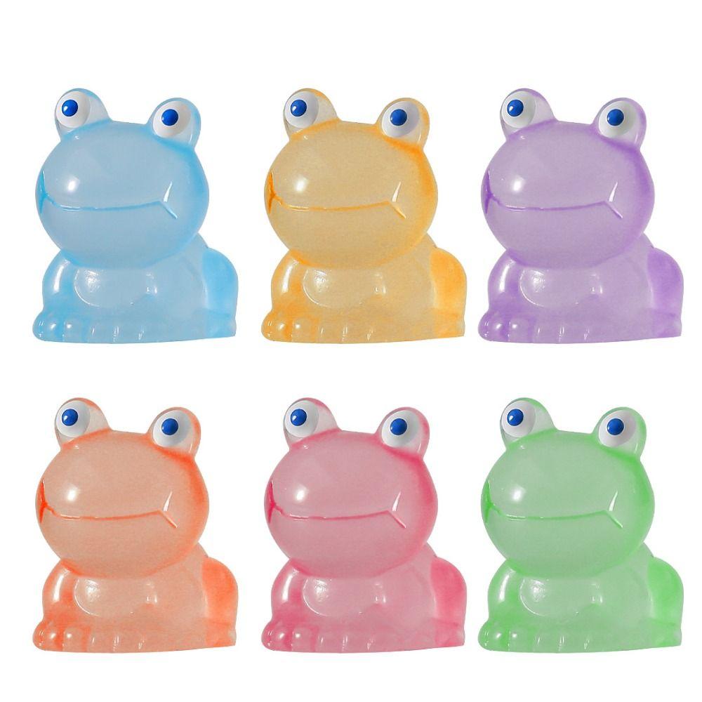 Mini Miniature Glow At Night Mini Frog New Frog Ornaments