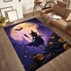 Spooky Halloween Night Floor Mats for Living Room, Bedroom and Room Decoration Are Suitable for Gifts.