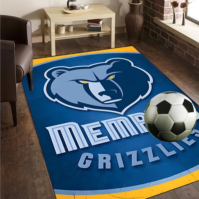 Grizzly Marks Logo Design Rug Office Carpet Non-Slip Mat, Chair Rug Floor Covering for Gaming, Bedroom, Living Room , Home Decor Christmas Gift