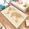 Map Carpet  Kitchen Mats for Floor Play Aera Mat Picnic Mat Camping Cushion Floor Mat  Living Room Rug Game Area Mat Room Decor