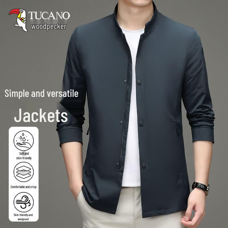 Tucano Мужская куртка в стиле business casual со стойкой