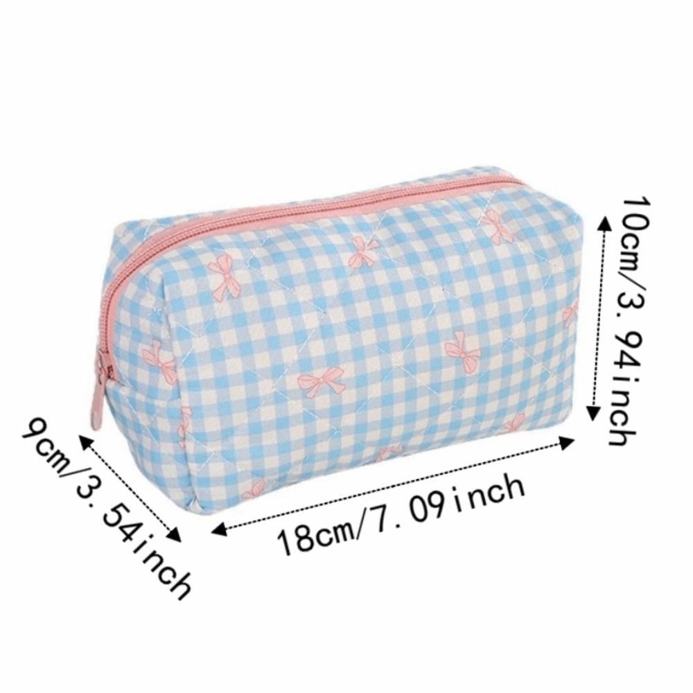 Ruffle Edge Makeup Storage Bag Lightweight Coin Purse  School Supplies