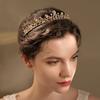 Корейская повязка на голову свадебная барочная хрустальная тиара бар-мицва корона свадебные короны женские обручи для волос