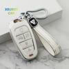 ТПУ Чехол для Автомобильного Ключа Авто Оболочка Футляр Брелок Для Hyundai Santa Fe Tucson Nexo Nx4 Atos Solaris Prime