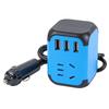 Автомобильный и грузовой инвертор питания 12 В/24 В на 220 В с розеткой для быстрой зарядки USB