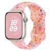 Оригинальный силиконовый ремешок для Apple Watch Band 44 мм 45 46 40 41 38 42 мм Correa Дышащий iwatch series 10 9 8 SE 7 6 Ultra 2 49 мм