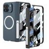Чехол для мобильного телефона Google Pixel 9 Pro Fold, складной экран, всесторонний, магнитный, беспроводная зарядка, трансграничный защитный чехол