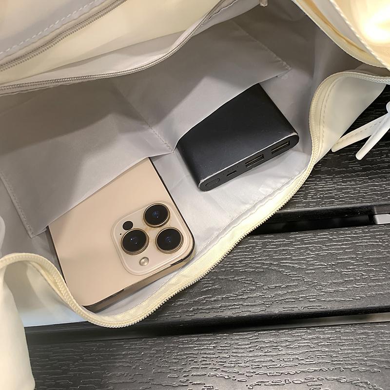 Женская сумка через плечо, большая вместимость, однотонная сумка-хобо