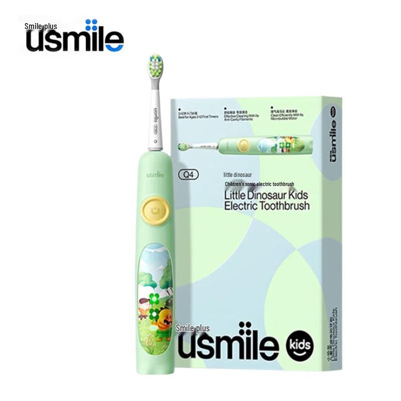 usmile Q4 Dinosaur Kids Sonic Electric Toothbrush CN plug (adapter included)
