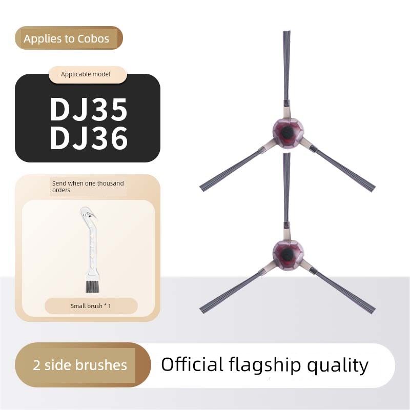 Applicable to Ecovacs Dj35 Sweeping Robot Accessories Dj36 Rag Side Brush Rolling Brush Filter Screen Cleaning Solution
