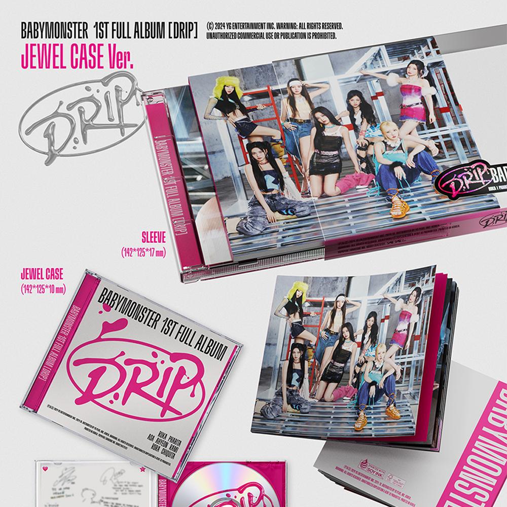 BABYMONSTER [DRIP] JEWEL CASE Версия.