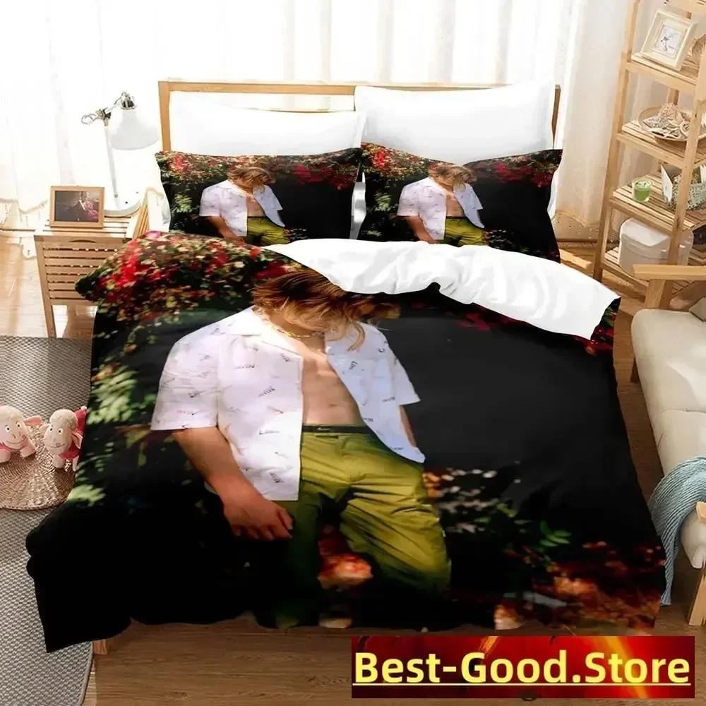 The kid laroi Bedding Set Duvet Cover Sheet Printed Bed Set Pillowcase Bed Full Queen King Size Comforter Bedroom