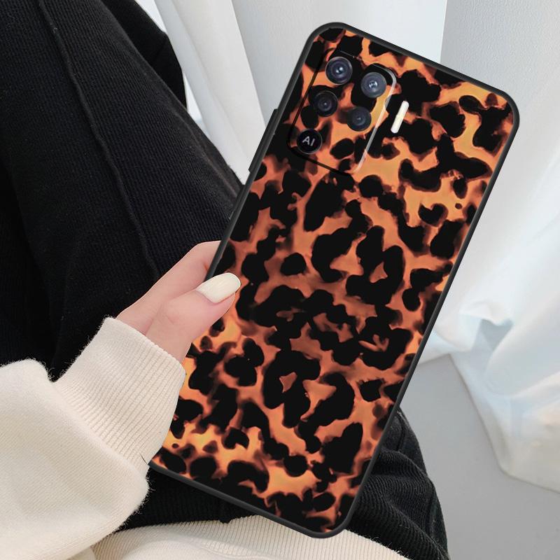 Винтажный чехол под черепаху для Oppo A18 A38 A58 A78 A98 A80 A60 A40 A96 A76 A16 A94 A74 A54 A15 A17 A57 A77 A5 Pro