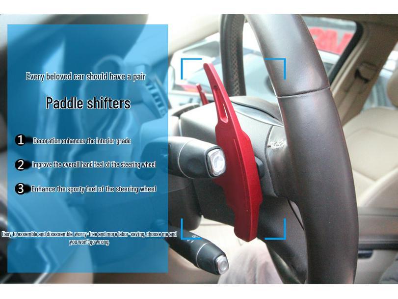 16-19 Kia K5 Extended Aluminum Shift Paddles for Steering Wheel