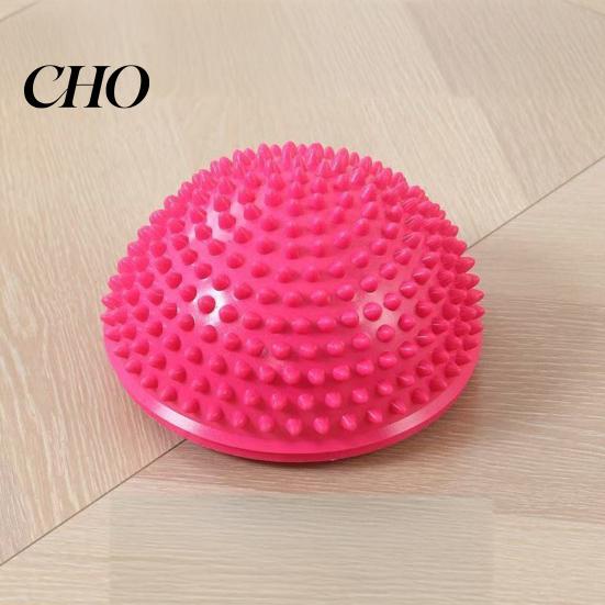 Sensory Development Toy Balance Ball Anti-Slip Thickened Base Hemispheric Massage Design Colorful Non-turning Trainer Preschool Activity Family