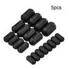 5Pcs 3.5/5/7/9/13mm Toroidal Core Ferrite Bead Clip Choke RFI Noise Filter Clip