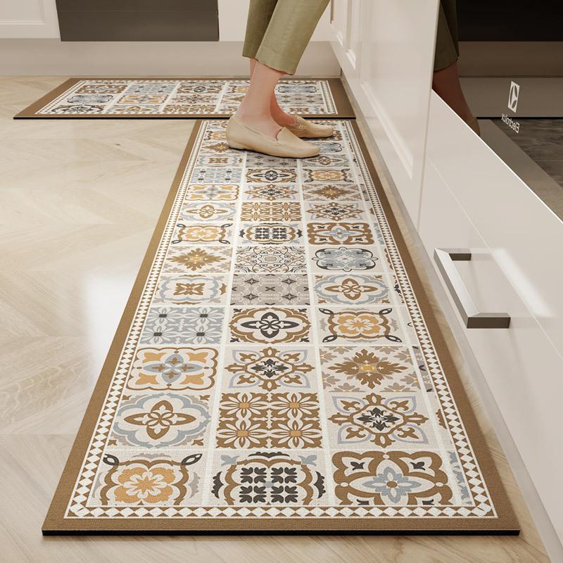 Диатомитовая глина Кухонный коврик Противоскользящий Маслостойкий Водопоглощающий Напольный Дверной Пятноустойчивый Не требующий стирки Коврик Домашнее украшение