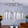 Yousheng Metal Wine Glass Holder Freestanding Rack for 6 Glasses Compact Goblet Organizer for Kitchen Countertop And Bar