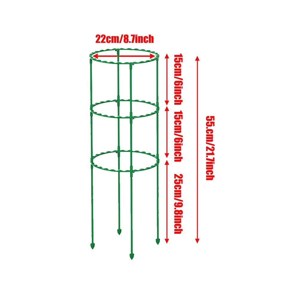 Removable Plant Support Ring Plastic Plant Potted Support Frame Plant Trellis Bracket Tools