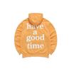Fila X Have A Good Time Logo American Vintage Print Sports Hoodie Men Hoodies Yellow F11U149207F-YE