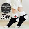 5 пар женских весенних и осенних носков из чистого хлопка с дезодорирующим эффектом, новые милые спортивные носки в иностранном стиле