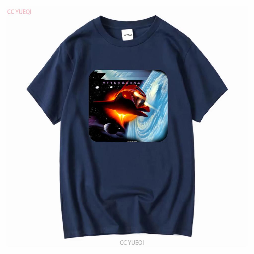 ZZ TOP Afterburner Black For T Shirt All Size TP599 vintage Washed Soft Unisex Breathable Stretched Versatile Casual graphic