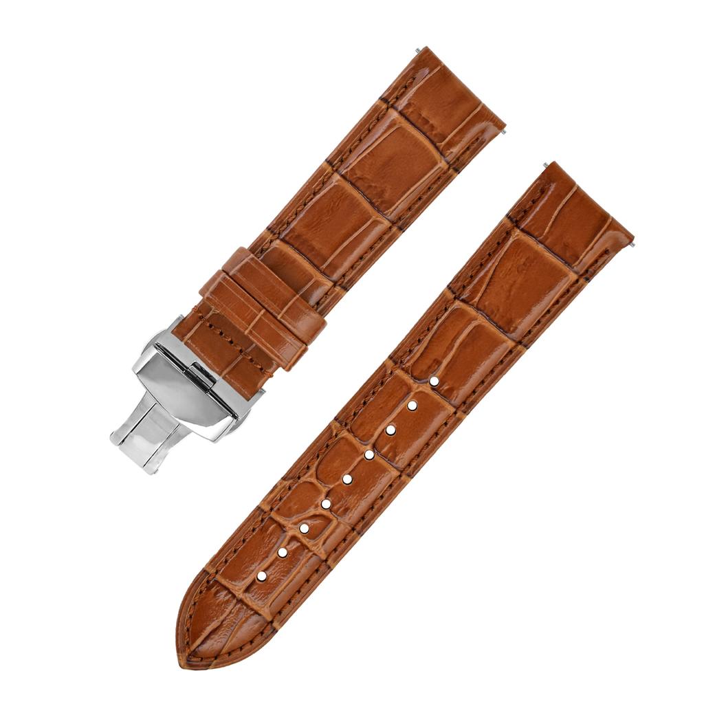 The 2026 New Model Is Suitable for Huawei GT3 Smart Watch Which Is Convenient To Install The First Layer of Calfskin Strap.