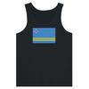 Débardeur - Drapeau d'Aruba - Noir - 100% хлопок - Coupe ajustée - Mixte