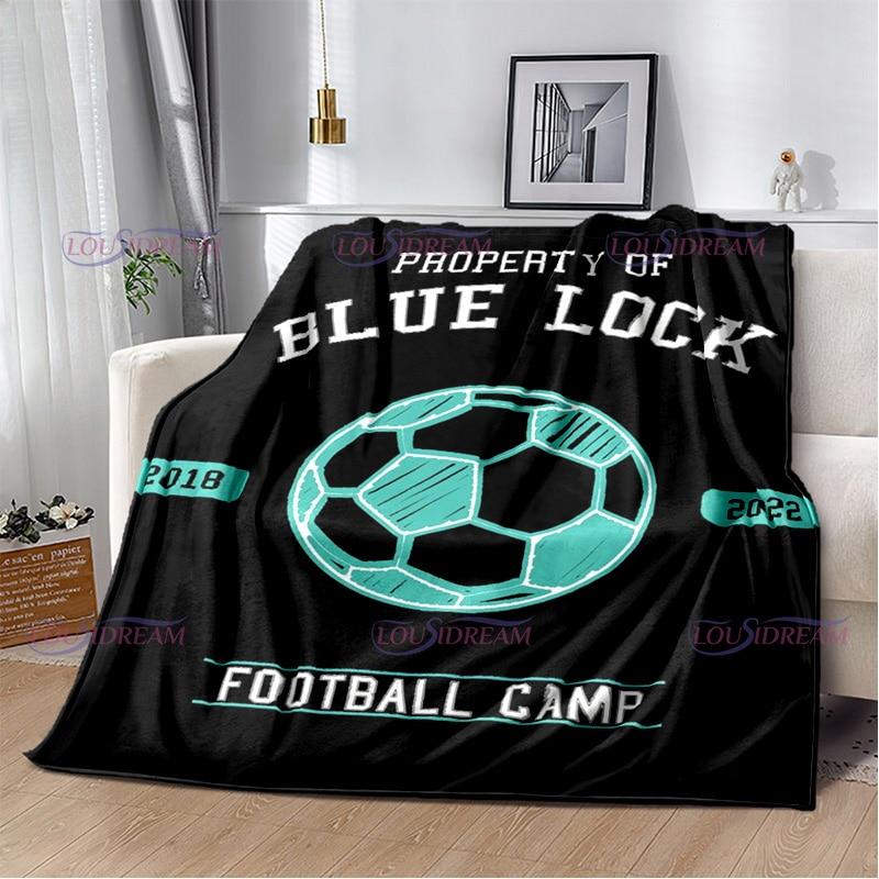 Одеяло с синим замком из японского мультфильма аниме, теплое, уютное домашнее одеяло для кровати, дивана, дивана, легкие подарки для мальчика