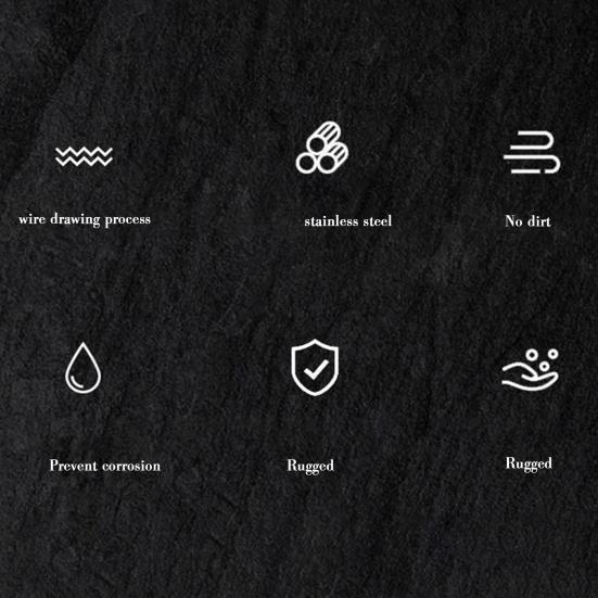 Stainless Steel Cutting Board Thickened Stable Chopping Board for Meat Vegetable Fruit Cheese Anti-Mildew Easy To Clean Kitchen Essential