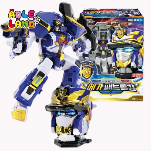 Сезон 6, мини-спецназ, сильнейший полицейский, мега-патрульный полицейский, игрушка-робот-трансформер, популярные корейские персонажи