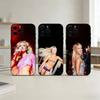 Чехол для телефона Singer Zara Larsson Midnight Sun Силиконовый черный Мягкий Для IPhone 17,16,15,14,13,12,11,SE,Plus Pro Max