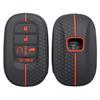 Силиконовый чехол для брелока, совместимый с - Honda Accord Civic Hr-V Cr-V Pilot Sport Si Ex Ex-L Touring 5 кнопок, автомобильный ключ