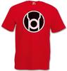THE BIG RED LANTERN BANG THEORY LOGO T-SHIRT - Sheldon TBBT Nerd TV Cooper Green