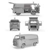 AK Interactive 1/35 Scale 1972 Minivan Commercial Van Type Plastic Model Kit AK35024 (Car)