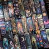Книга стикеров «Волшебный день»: 6 дизайнов, 50 листов, Бумага в ретро-стиле