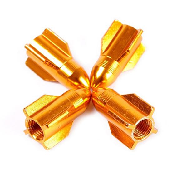 4 шт., автомобильный сплав, ракетный велосипед, алюминиевая шина, форма шины, колпачок стержня колеса клапана