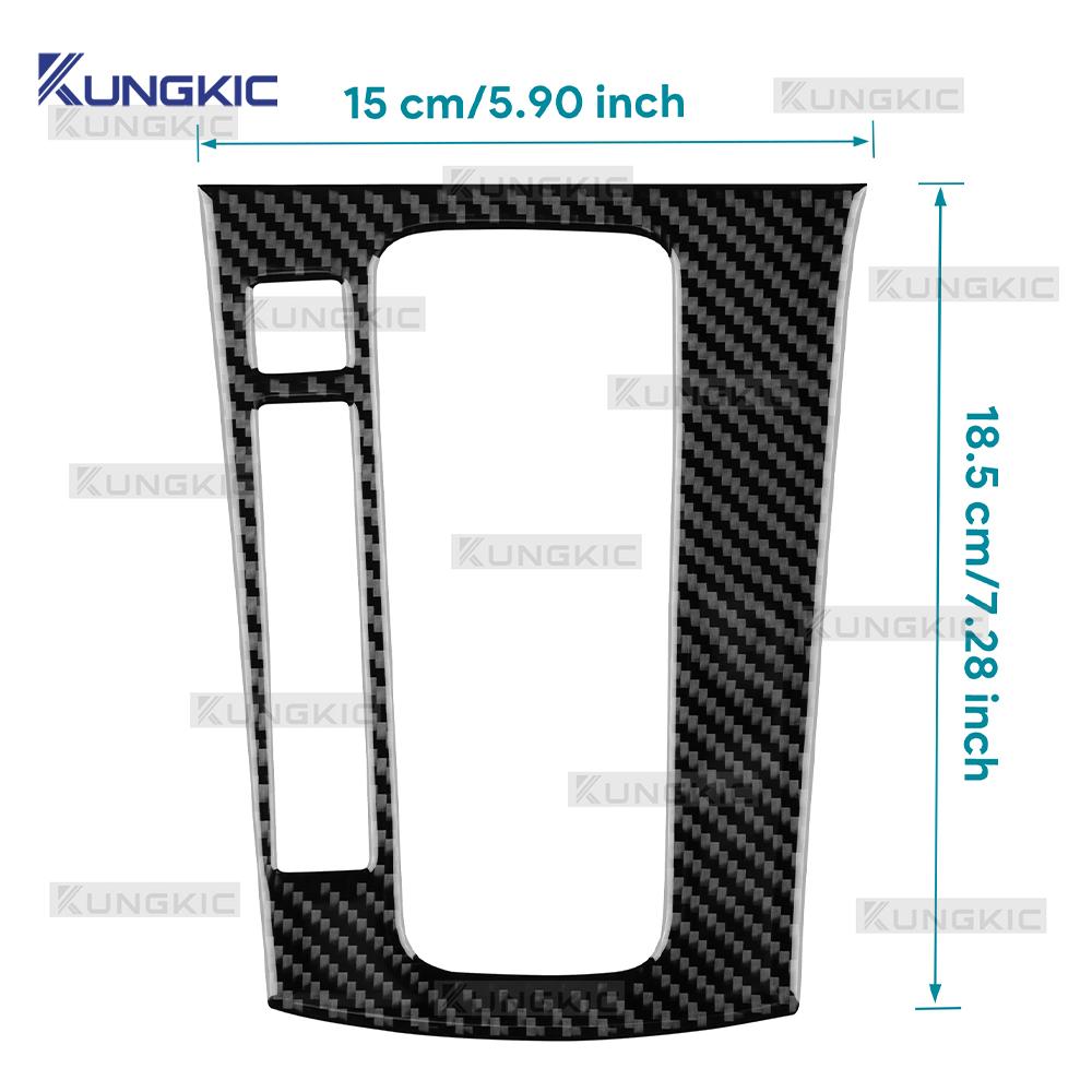 Для Vauxhall Opel Astra H MK5 2004 2005 2006 2007 2008 2009 2010 Наклейка из настоящего мягкого углеродного волокна LHD RHD Панель переключения передач автомобиля