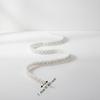 1pcs Ribbon Tape Pearl Beaded Trim Handmade Lace Beaded Fringe Trim  DIY Craft Project